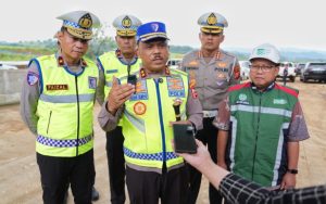 Kakorlantas Cek Tol Fungsional Bocimi, Siap Dipakai Saat Mudik Lebaran 2026