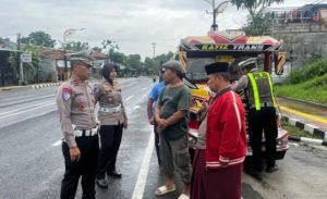 Satlantas Polres Tegal Imbau Pengemudi Odong-Odong Tak Beroperasi di Jalan Raya