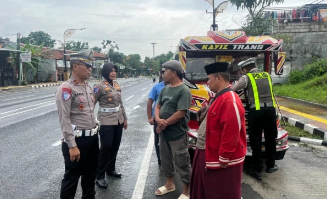 Satlantas Polres Tegal Imbau Pengemudi Odong-Odong Tak Beroperasi di Jalan Raya