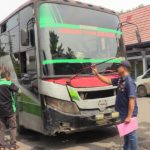 Ramp Check Lebaran 2026 di Terminal Rembang, Satlantas Temukan Ban Bus Tak Layak Pakai