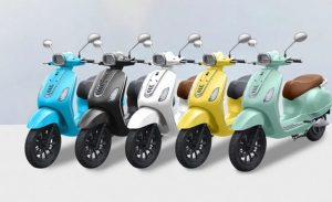 Harga Motor Listrik Desain Vespa Terbaru