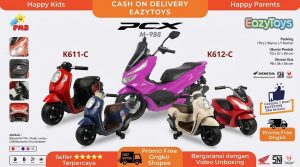 Harga Motor Mainan Anak yang Bisa Dinaiki Pakai Aki