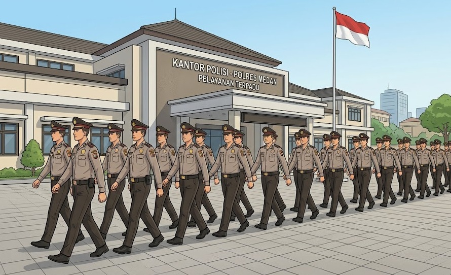 Berapa Gaji Pertama Bintara Polri Lulusan Baru